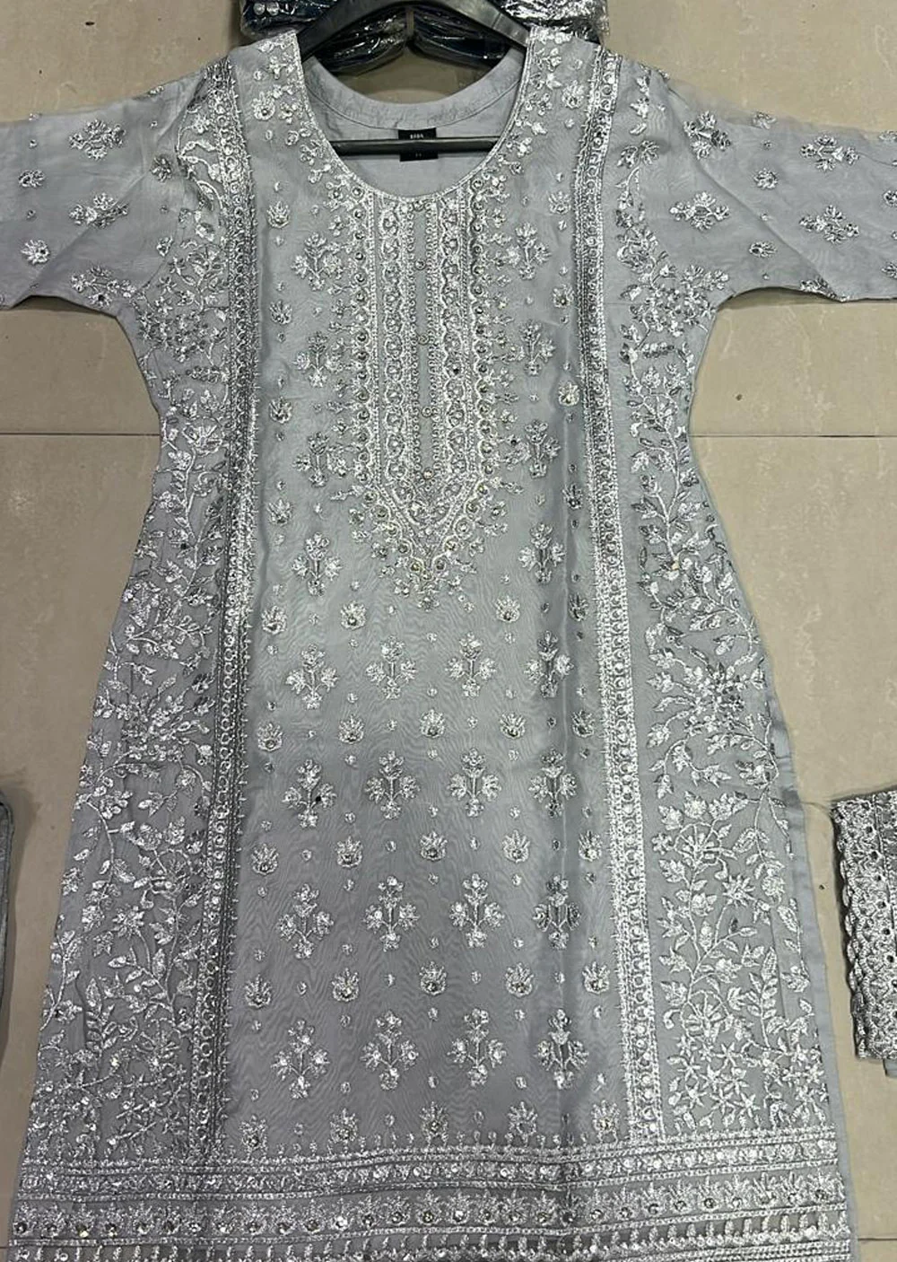 BP1206 - Grey - Readymade Posh Suit 2024 - Image 4