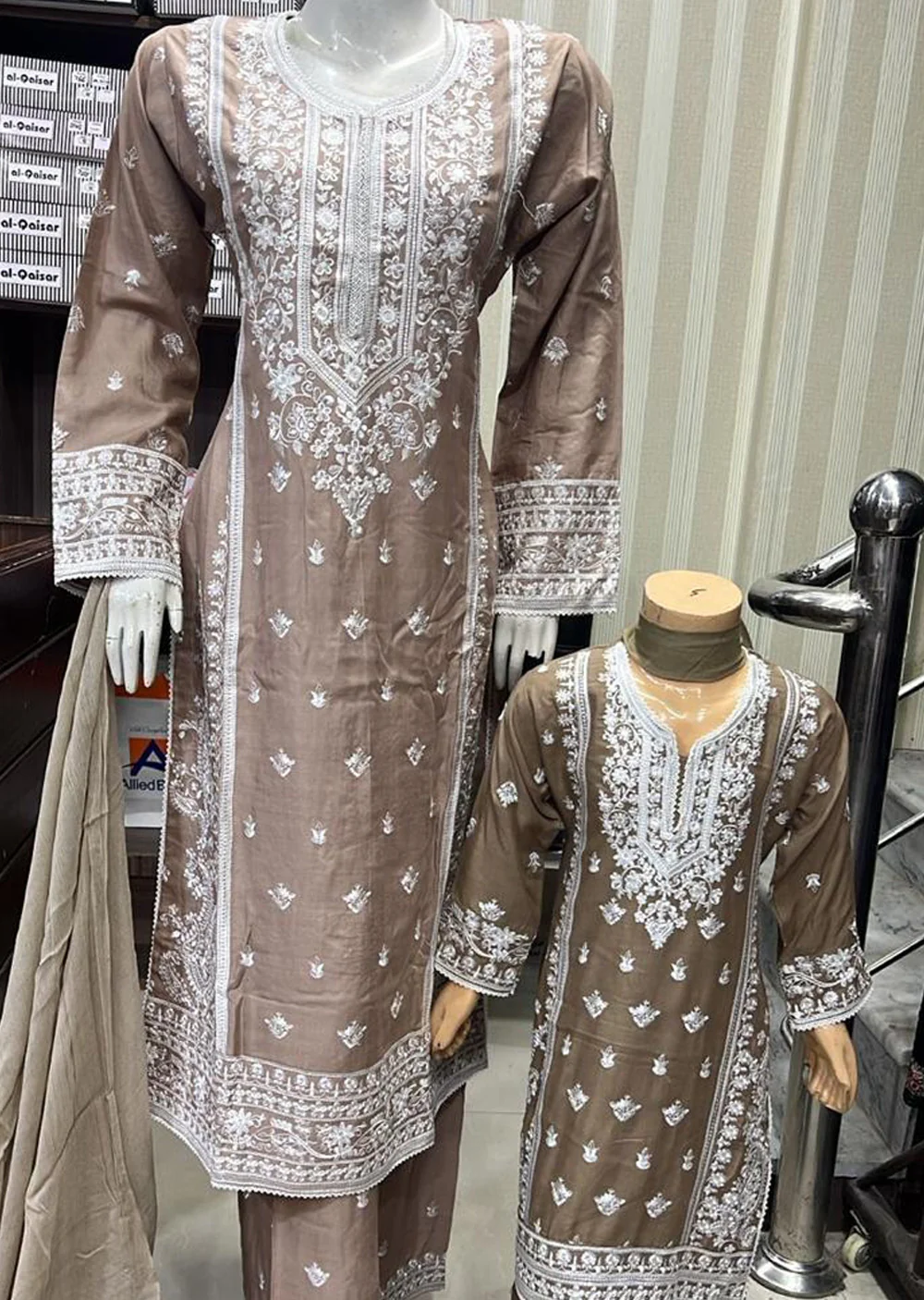 BPH-10 - Readymade viscose/linen Baba Posh Suit 2024 - Image 2