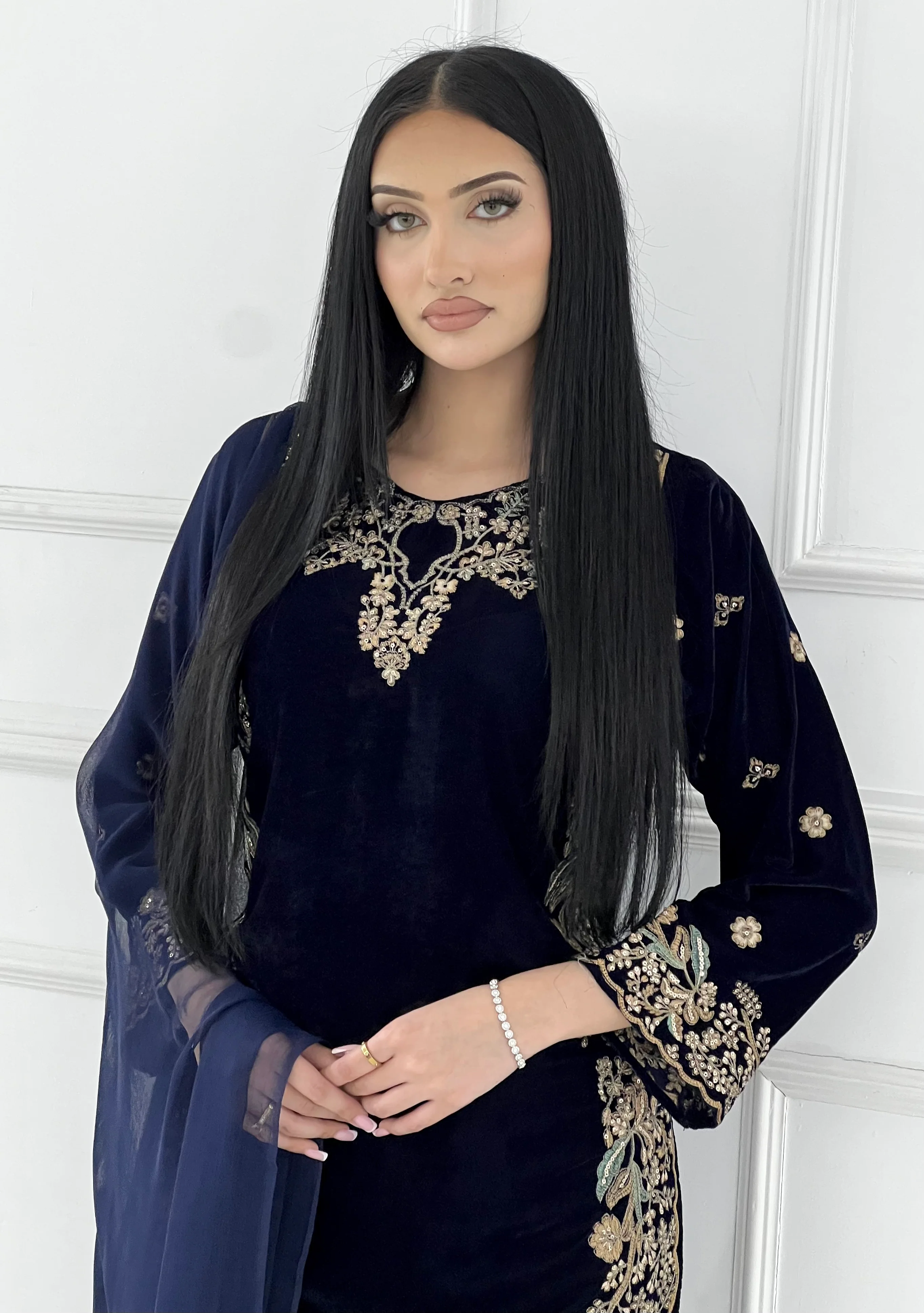 BPH-205  - Readymade Velvet Suit Mummy n Me - Image 7