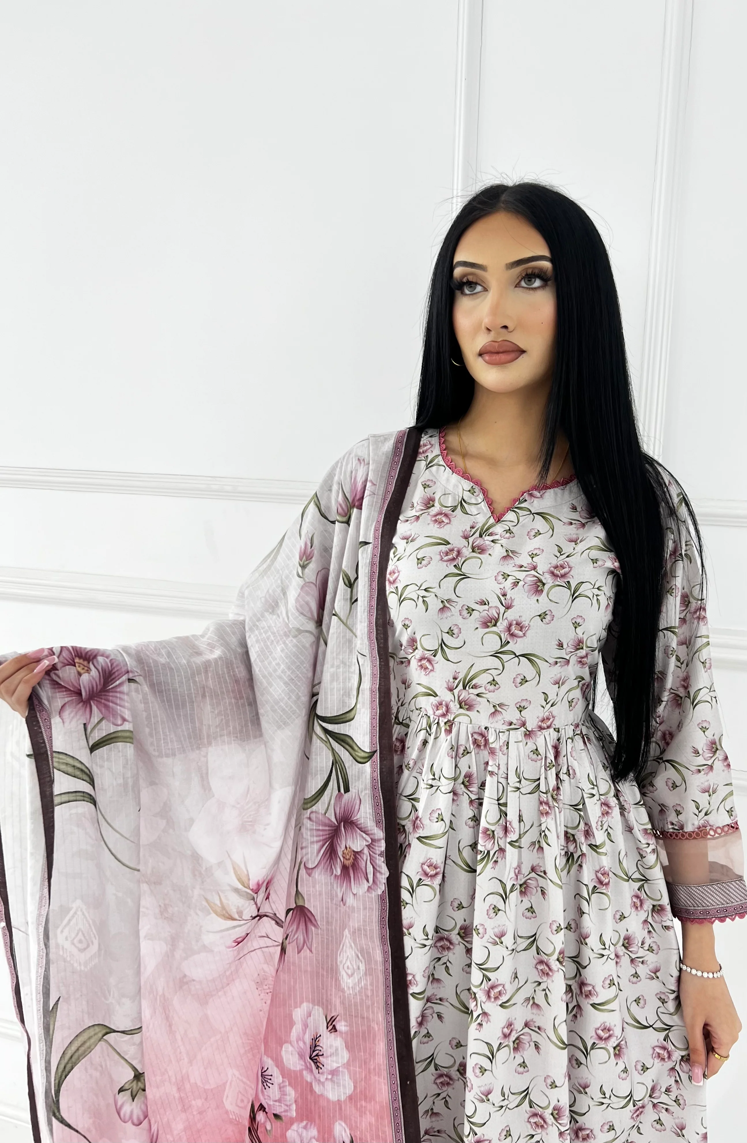 BUT-125- Readymade linen Printed suit 2025 - Image 3