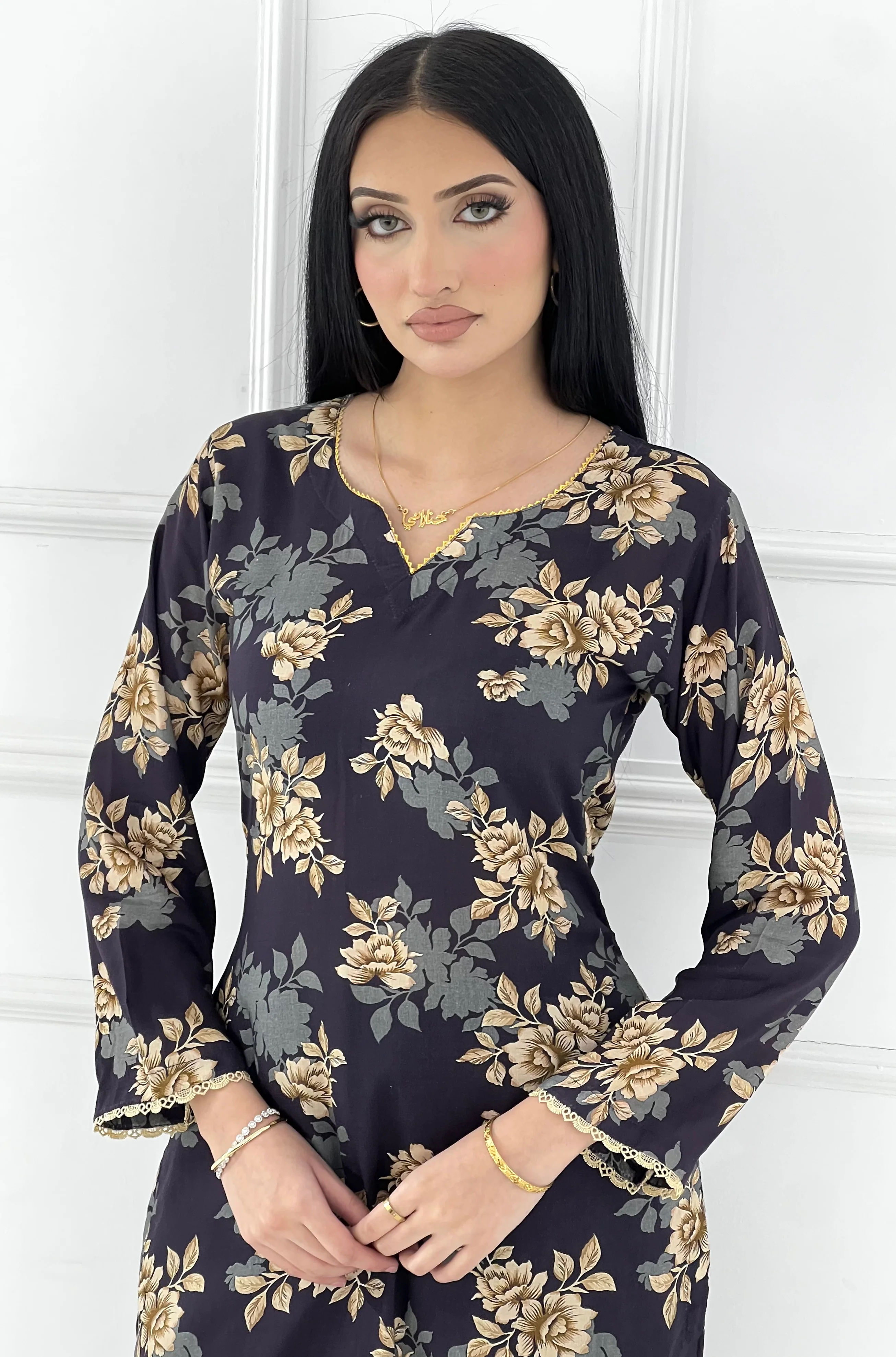 BUT-135- Readymade linen Printed Co-ord 2025 - Image 2