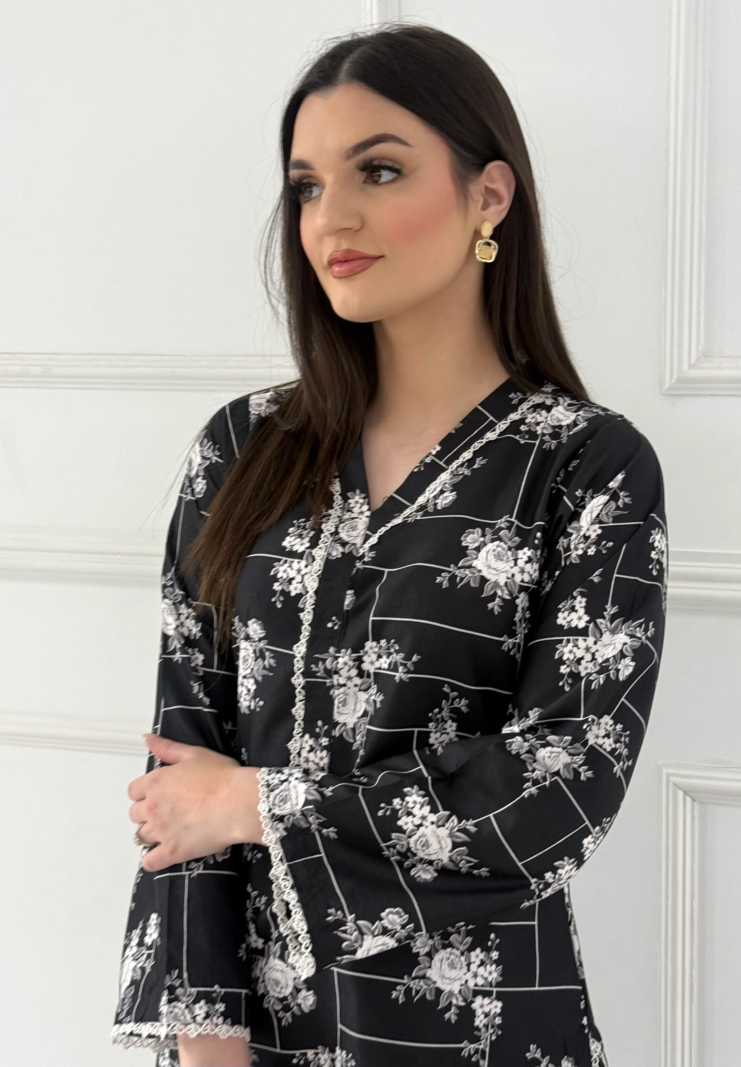 BUT-141- Readymade linen Printed Co-ord 2025 - Image 7