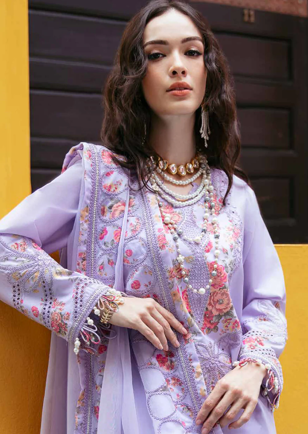 CHRZM-01 - Unstitched - Charizma Reem Collection 2025 - Image 2