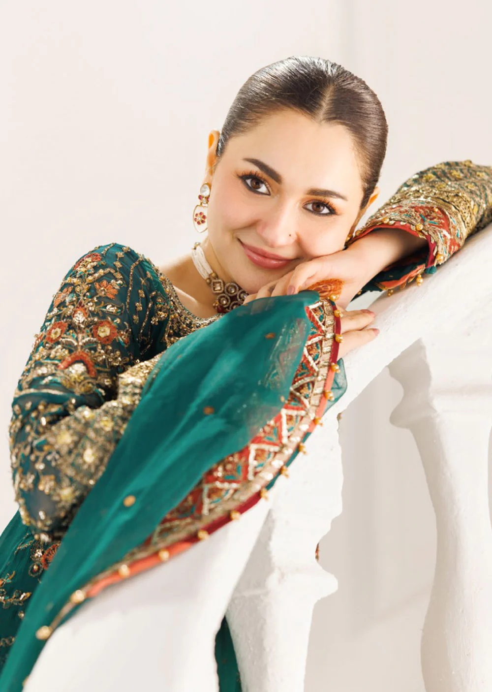 DSTJ-01 - Unstitched - Charizma Dastan E Jashan Premium Chiffon Suit 2025 - Image 5