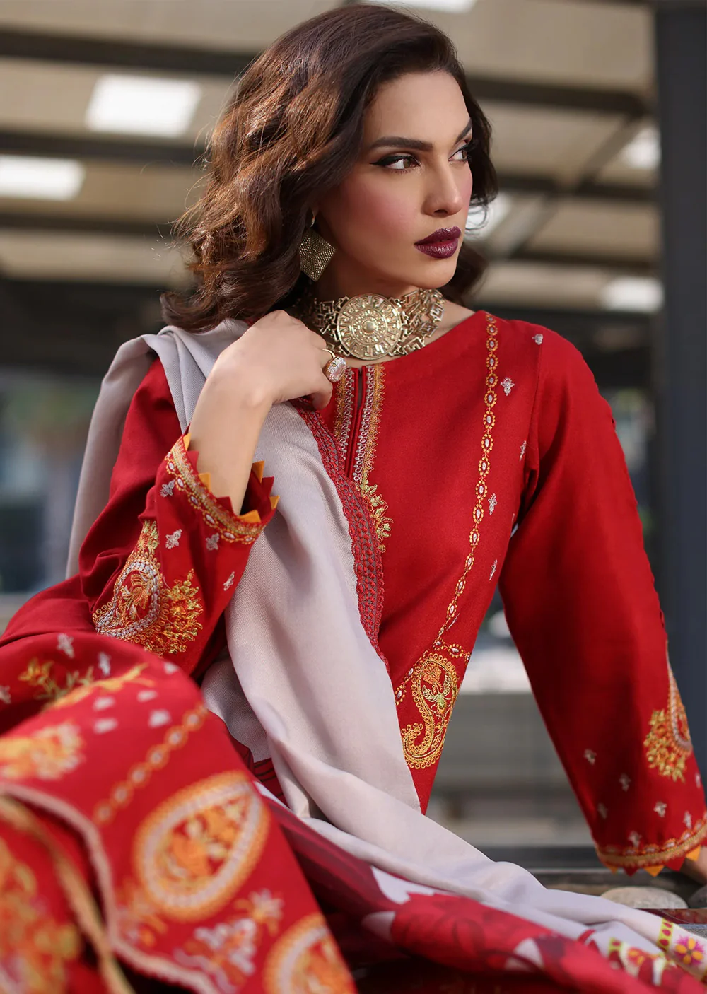 CNP-13-R - Readymade - Charizma Poshmina Collection 2025 - Image 4