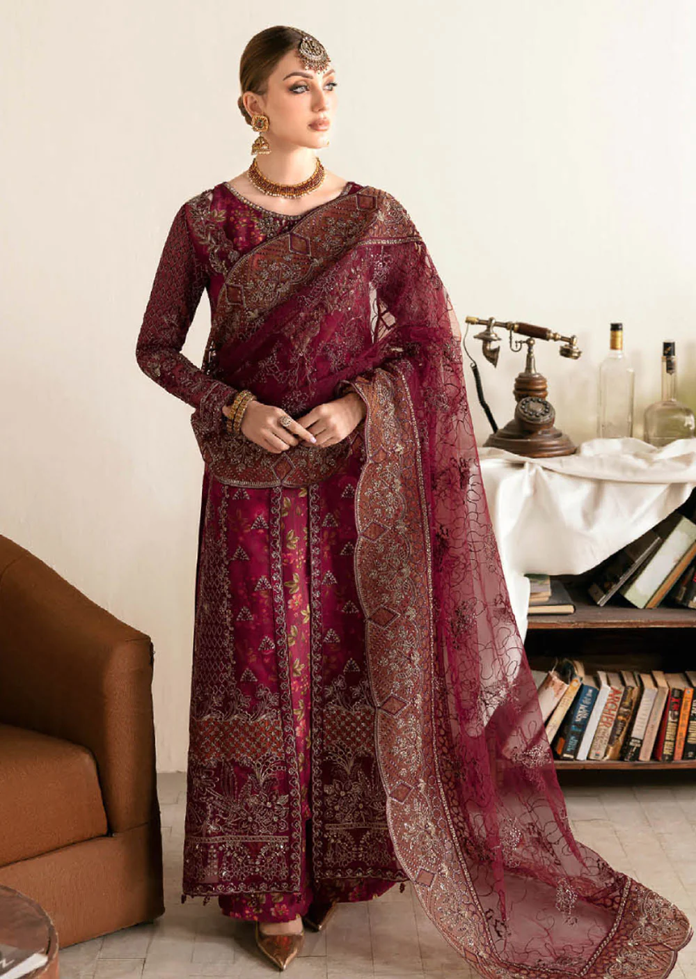 D-103 - Unstitched - Ramsha Festive Collection Vol 01 2024