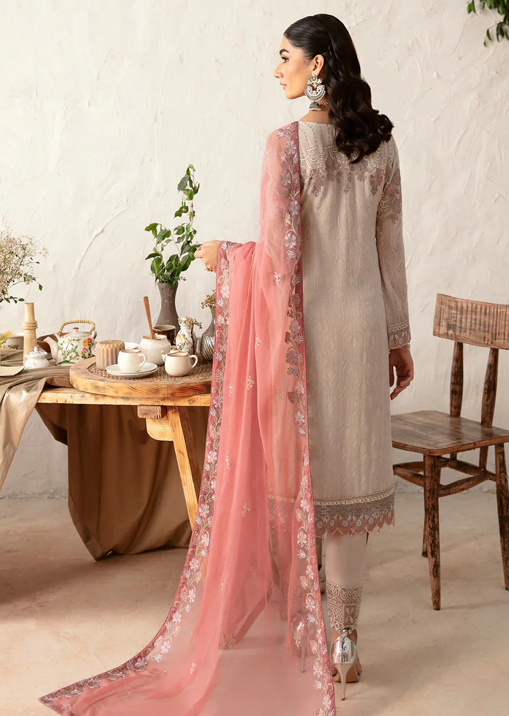 D-1212-RANGOON RAMSHA CHIFFON COLLECTION - Image 2