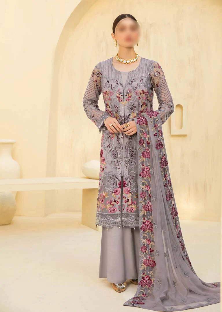 D-707-R - Readymade - Rangoon by Ramsha Collection Vol 7 2021