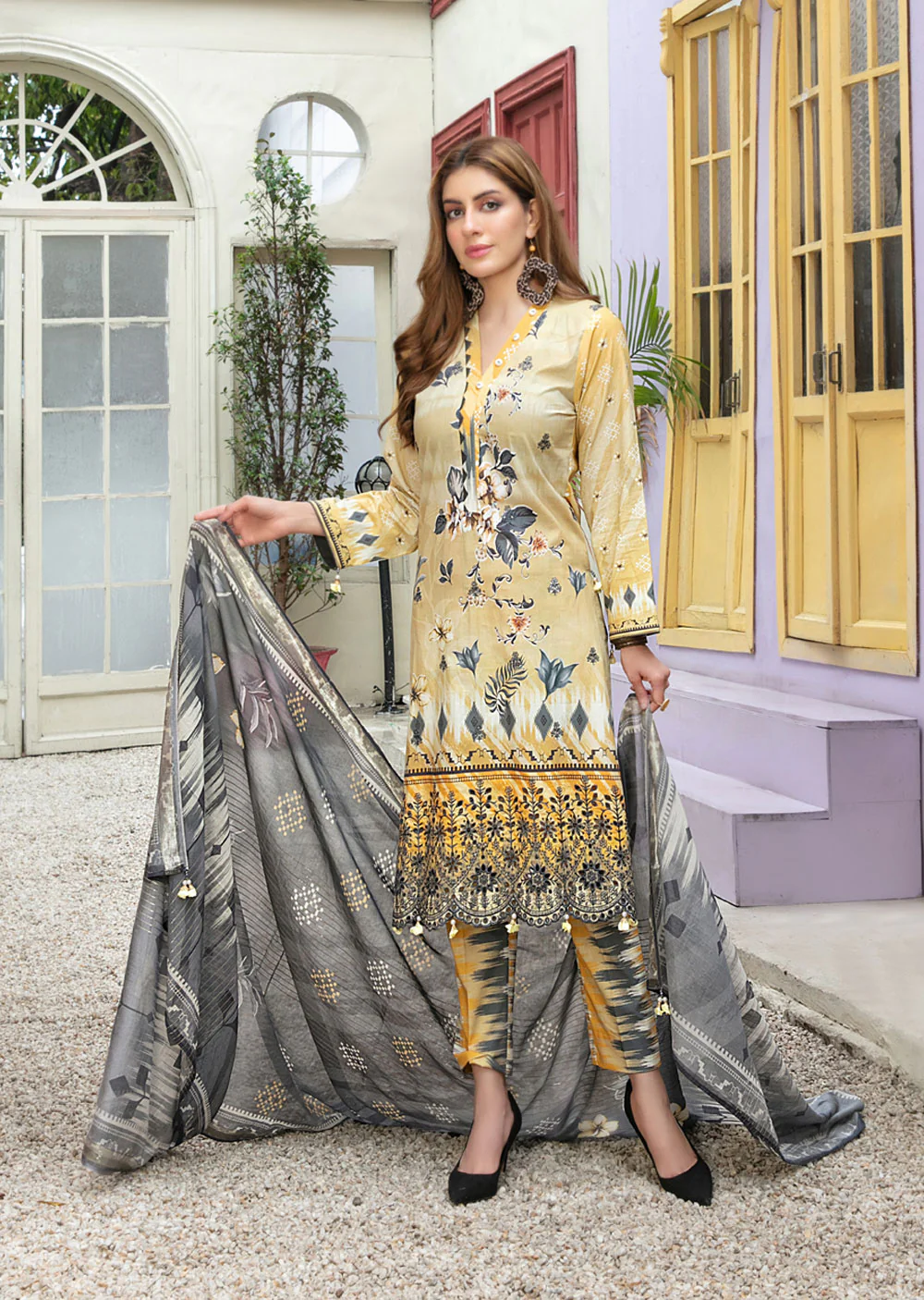 D-8841-R - Readymade - Dastak Collection by Tawakkal 2023
