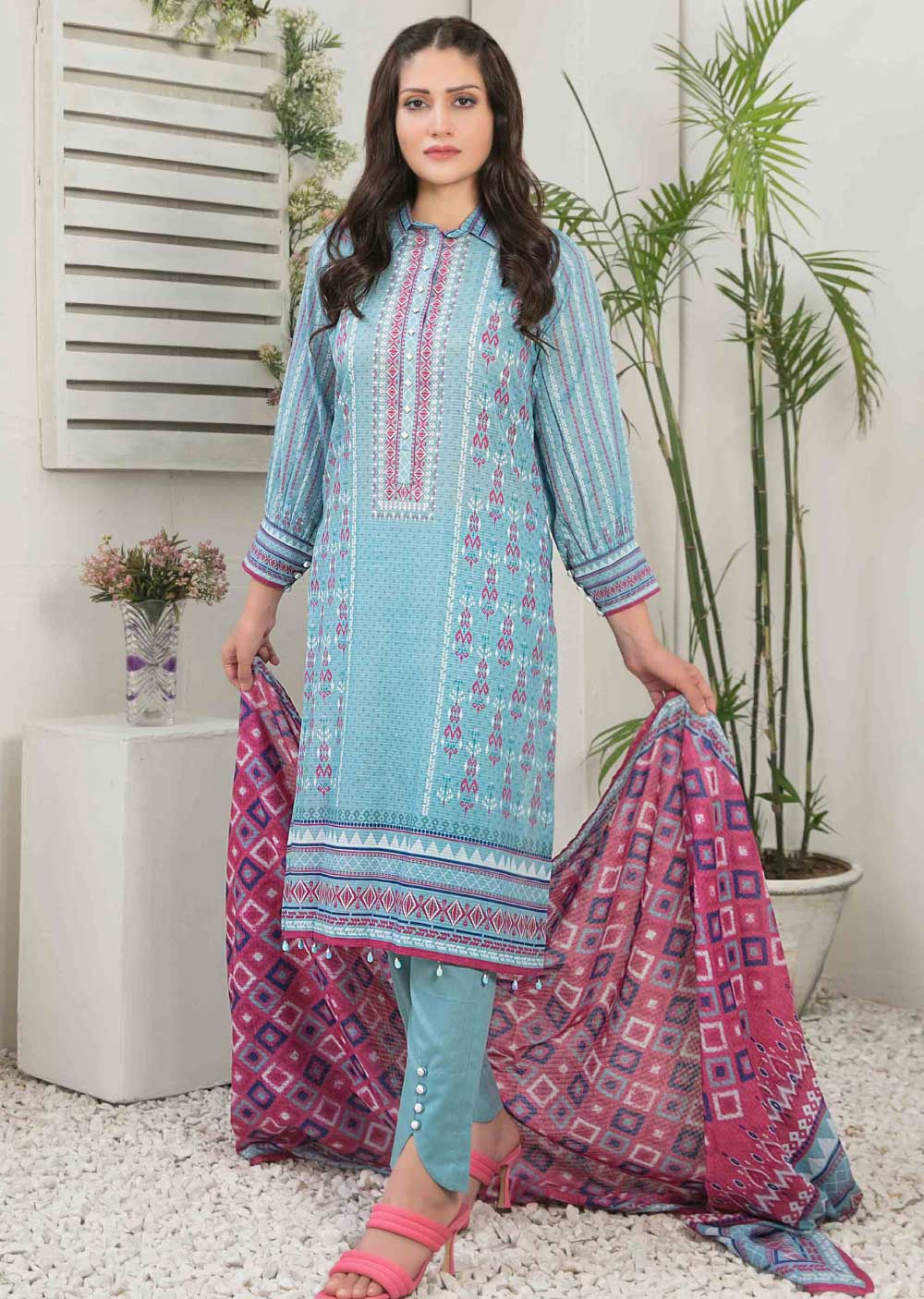 D-9382-R - Readymade - Ismeria Lawn 2024
