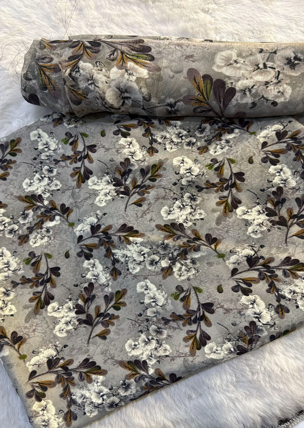 D9739 - Unstitched Cotton Suit - Image 3