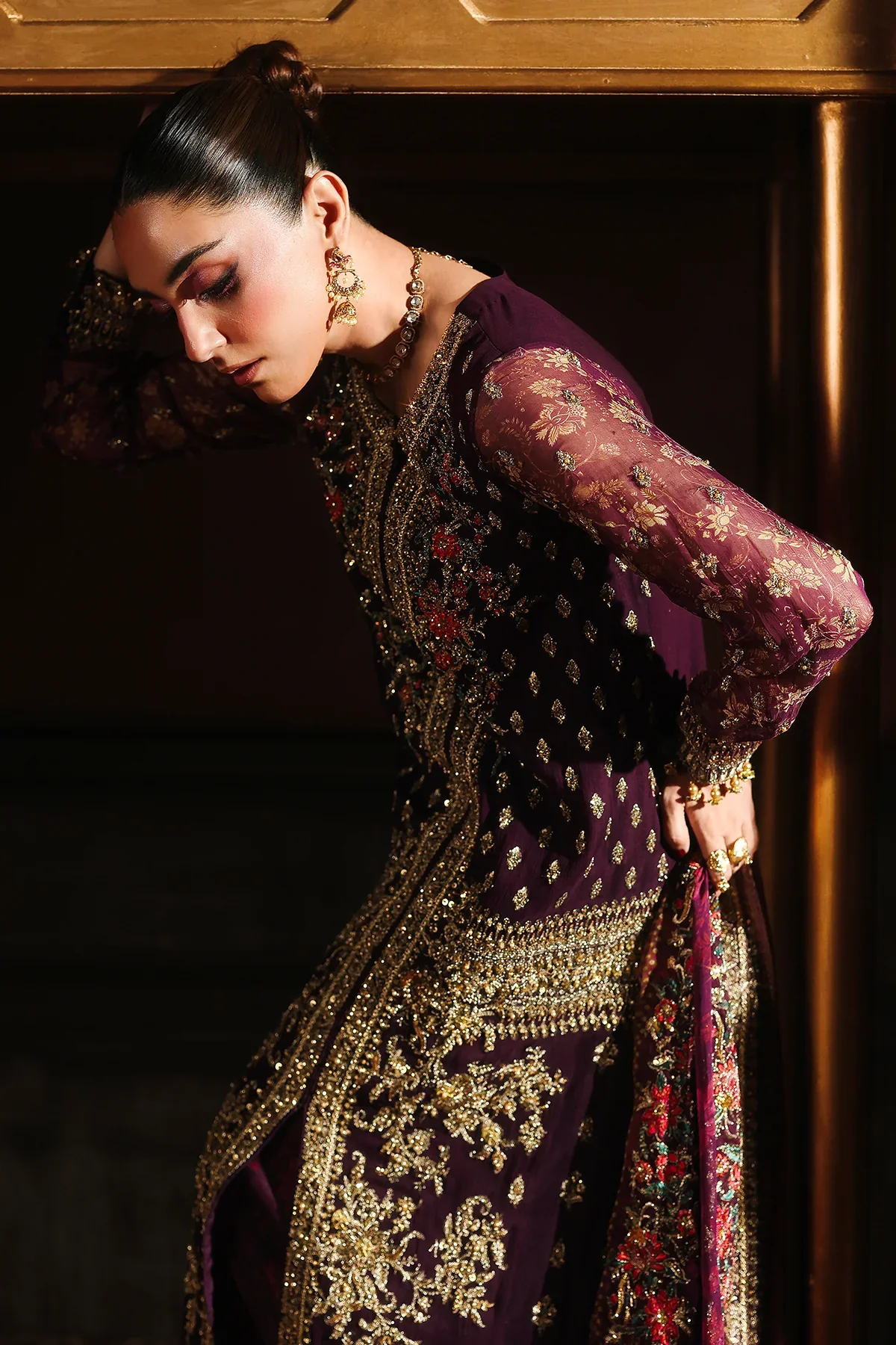 DJW5-07 4-PC Charizma Unstitched Luxury Collection 2025 - Image 5