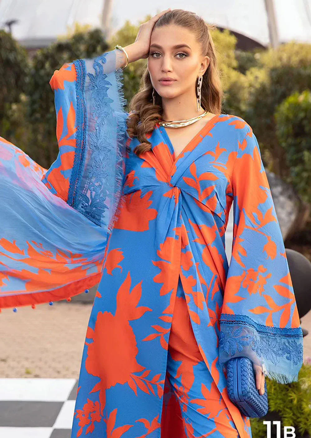 DSGB-R-11-B - Readymade - Maria B MPrints Spring Summer Edit 2024 - Image 2