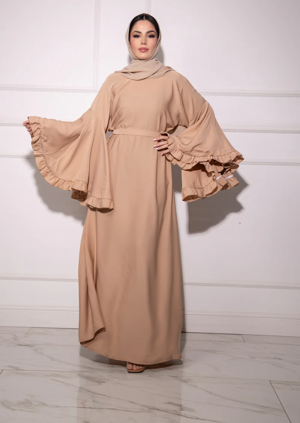 DSL-206 Zanti - Nude Abaya - Image 10