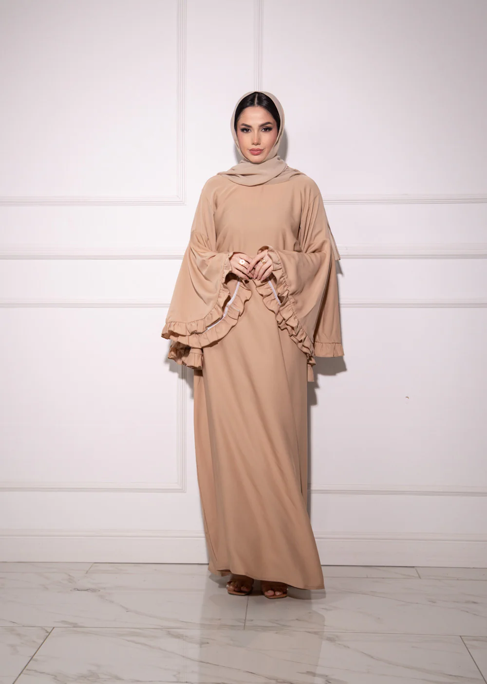 DSL-206 Zanti - Nude Abaya - Image 11