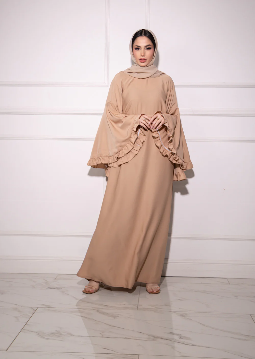 DSL-206 Zanti - Nude Abaya - Image 13