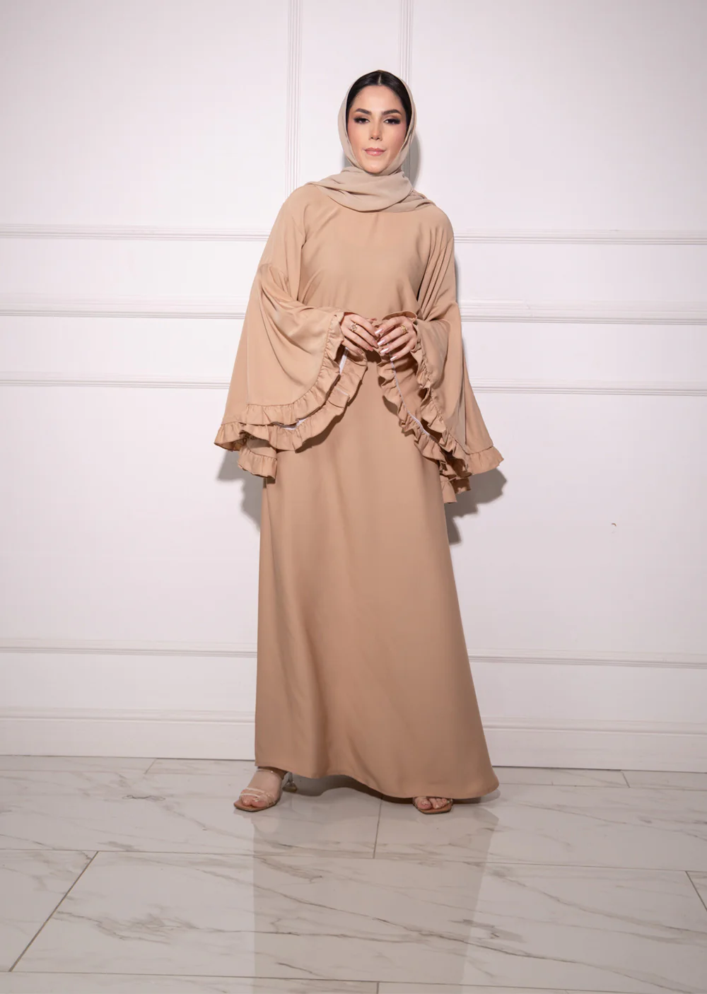 DSL-206 Zanti - Nude Abaya - Image 15