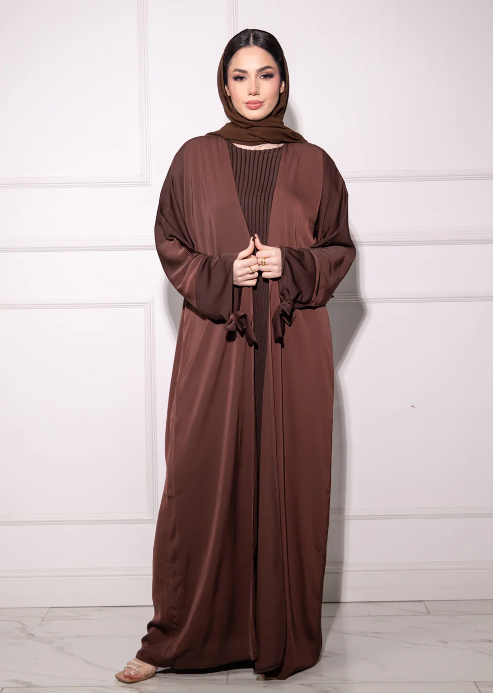 DSL-208 Hind - Brown Abaya - Image 9