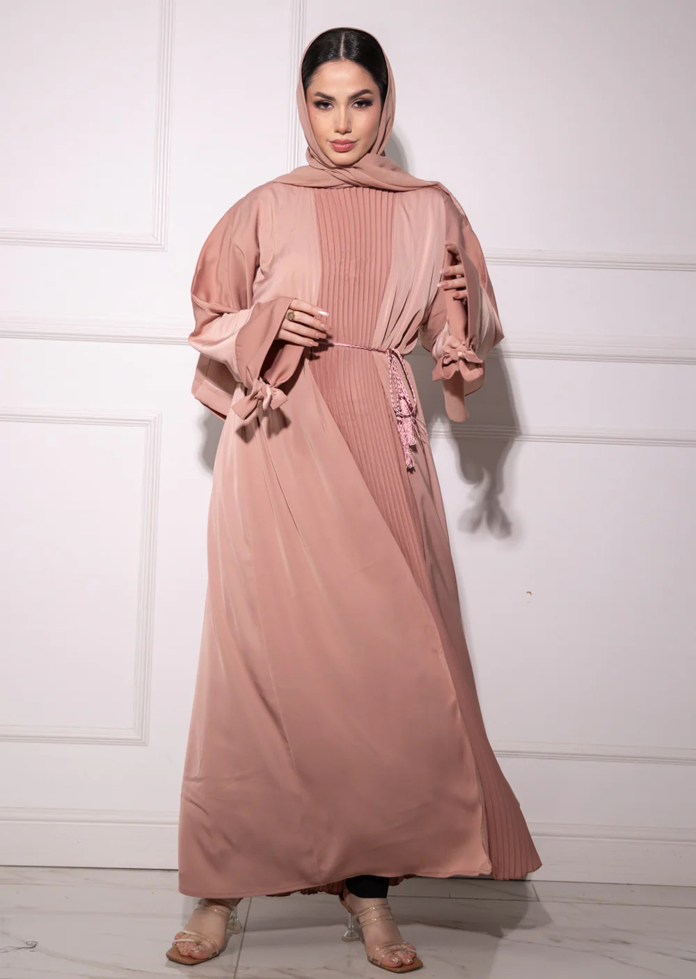 DSL-208 Hind - Pink Abaya - Image 2