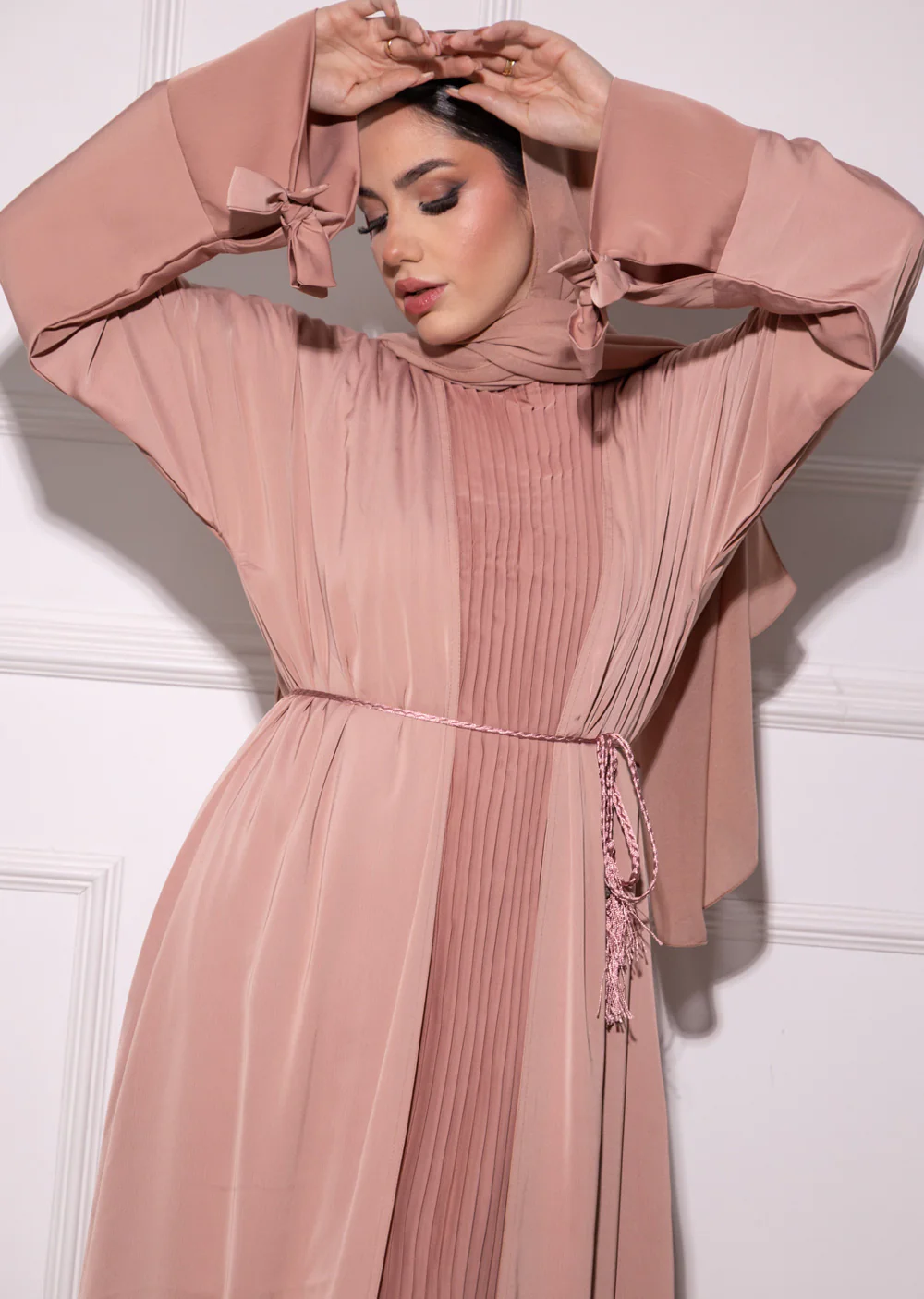 DSL-208 Hind - Pink Abaya - Image 7