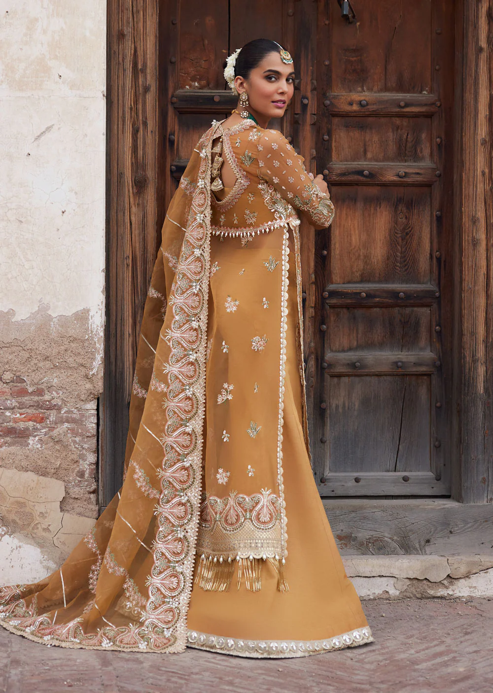DST-09 - Unstitched - Dastangoi Wedding Formals by Afrozeh 2023 - Image 2