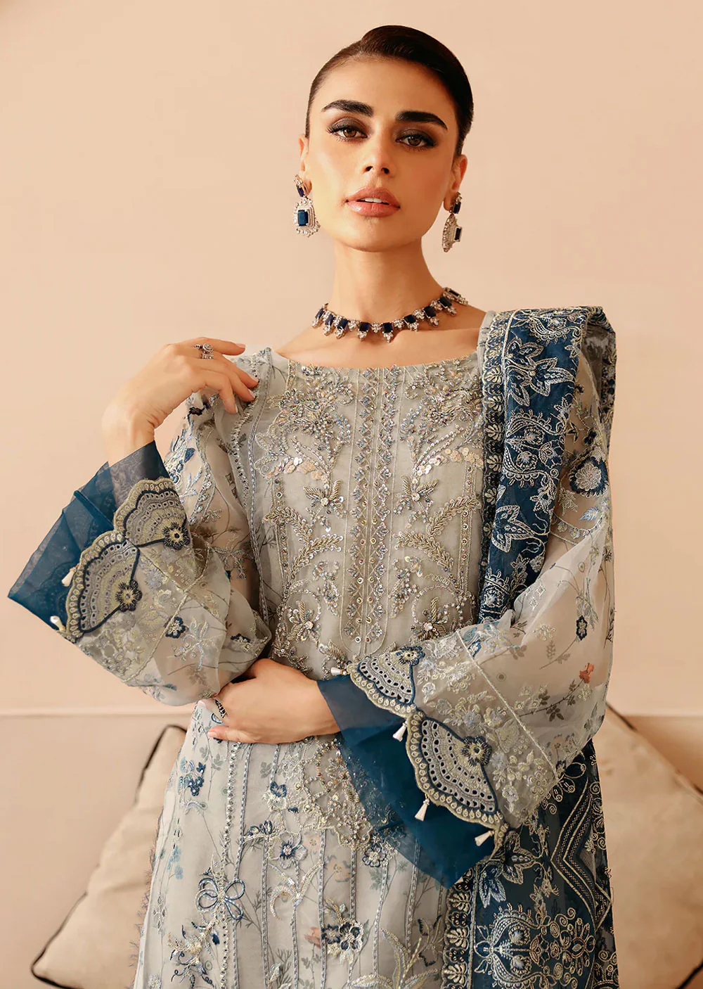 E-207 - Unstitched - Ramsha Festive Formals Volume 2 2024 - Image 4