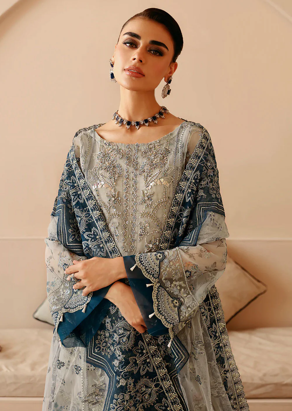 E-207 - Unstitched - Ramsha Festive Formals Volume 2 2024 - Image 5