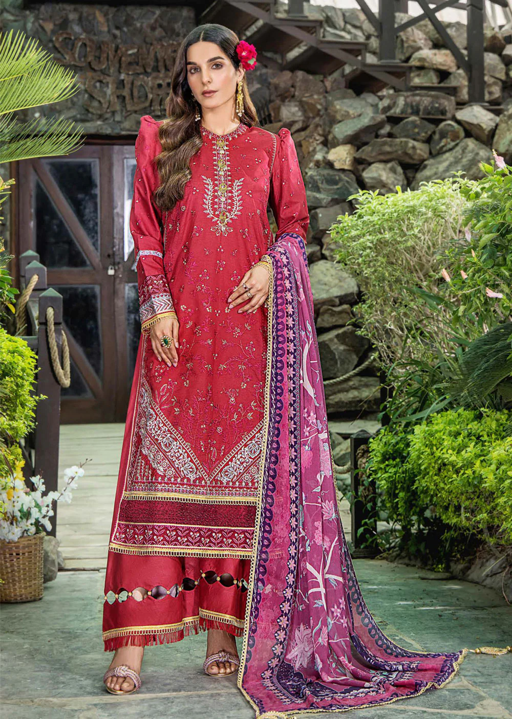 EA-LL-512-R - Readymade - Luxury Lawn Embroidered Collection 2024