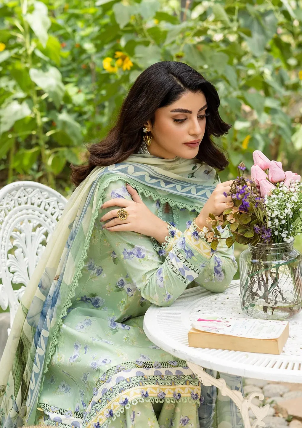 ELFECD-02-B- Basile - Readymade - Elaf Prints Collection 2025 - Image 5