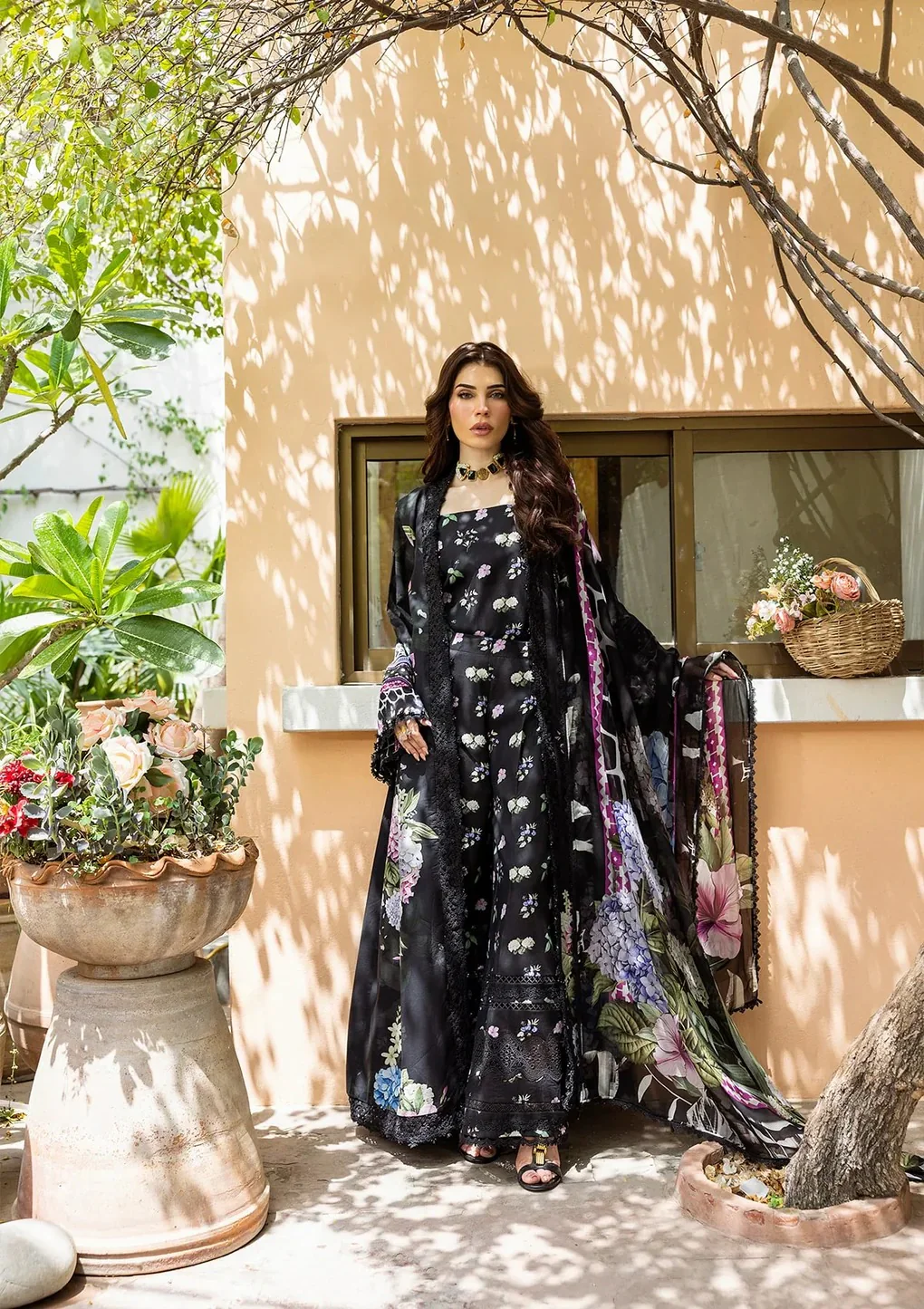 ELFECD-04-A-Midnight Bloom-Readymade-Elaf Prints Collection 2025 - Image 9