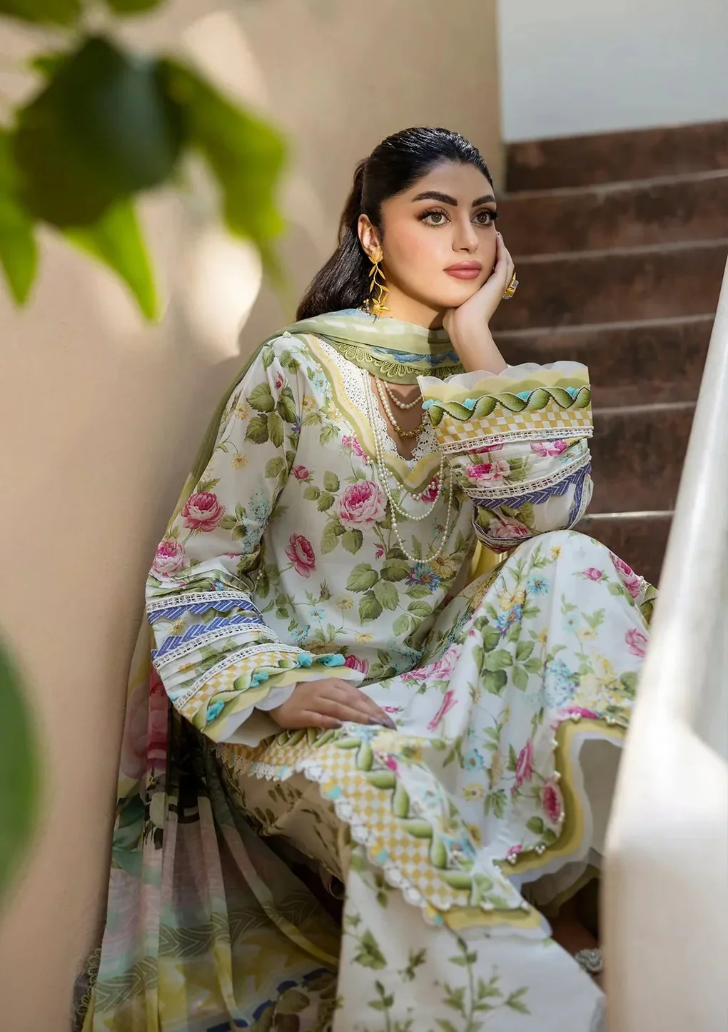 ELFECD-05-A-Gladiolus Grace-Readymade-Elaf Prints Collection 2025 - Image 10
