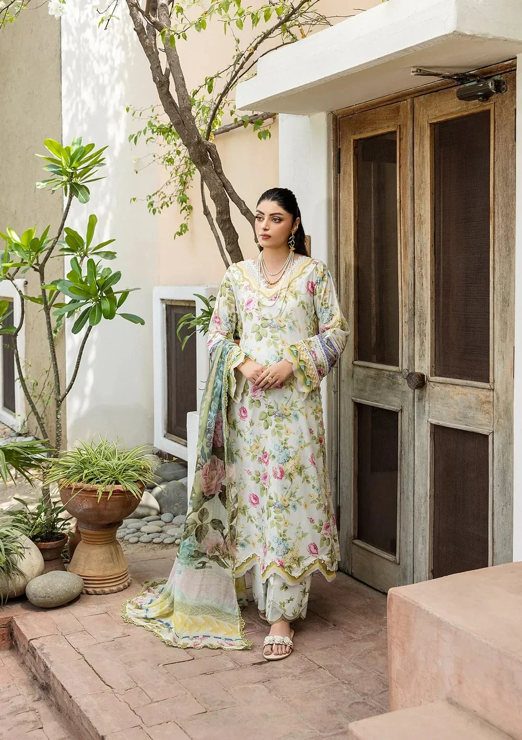 ELFECD-05-A-Gladiolus Grace-Readymade-Elaf Prints Collection 2025 - Image 11