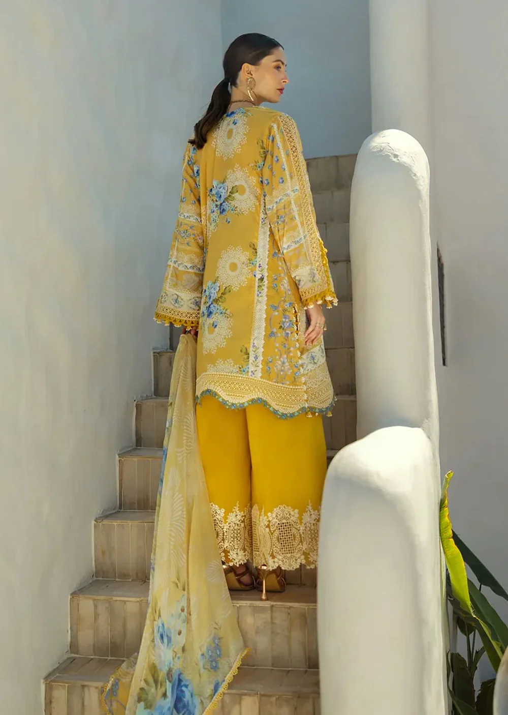 ELFH-03-B - Elaf Signature Embroidered Lawn Collection 2025 - Image 2