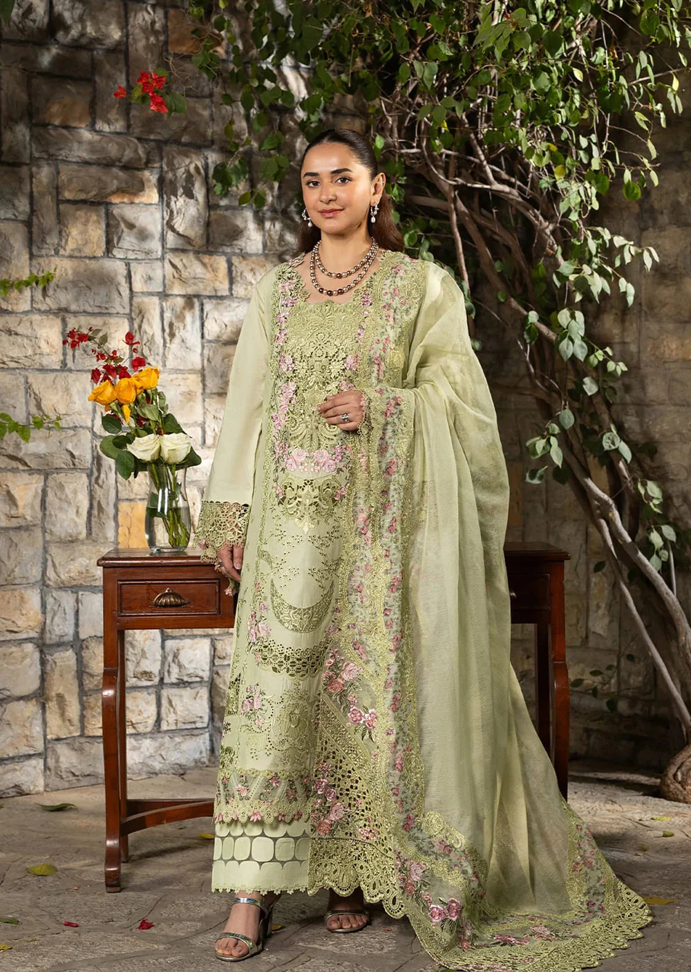 ELY-11 ELAF LUXURY Lawn Suit-2026 - Image 2