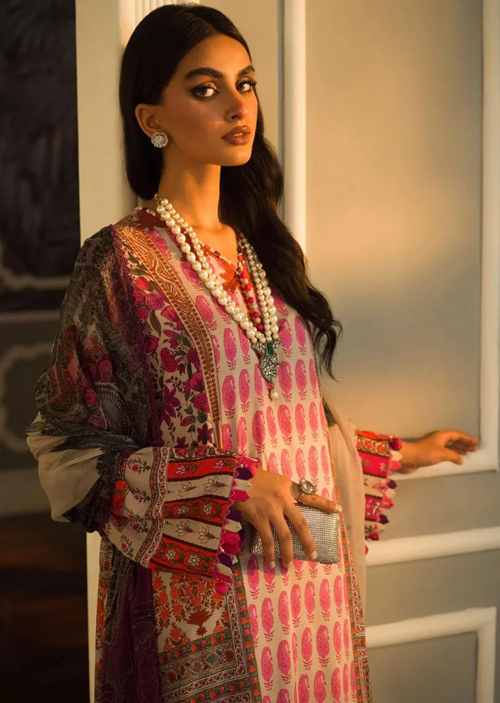 ES-04-B - Unstitched - Eid Collection by Sana Safinaz 2022 - Image 2