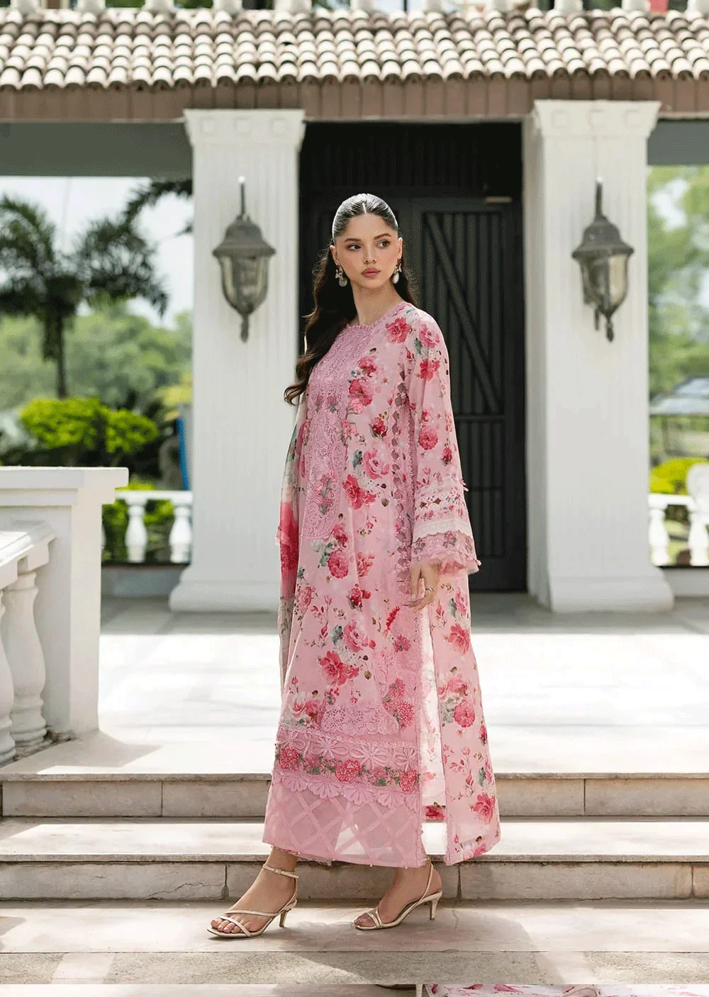 ESG-04B MIRA Embroidered Prints with Chiffon 26 - Image 3