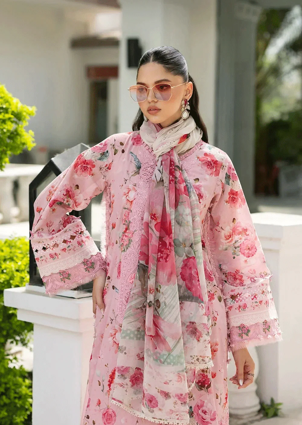 ESG-04B MIRA Embroidered Prints with Chiffon 26 - Image 8