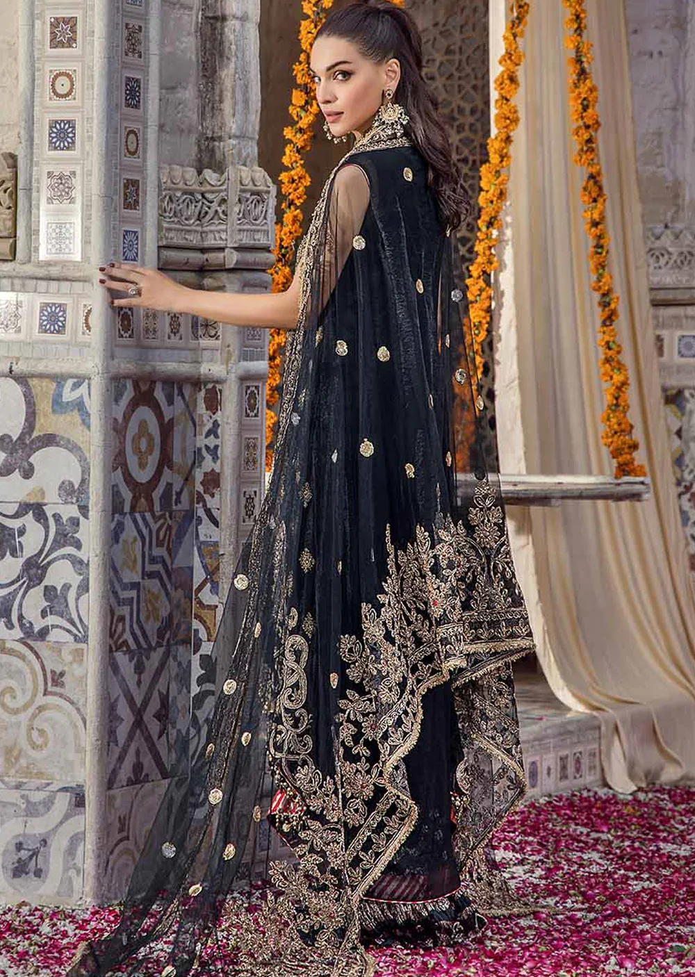 P-252 - Black - Readymade - Khuda Ameer Creations 2024 - Image 2