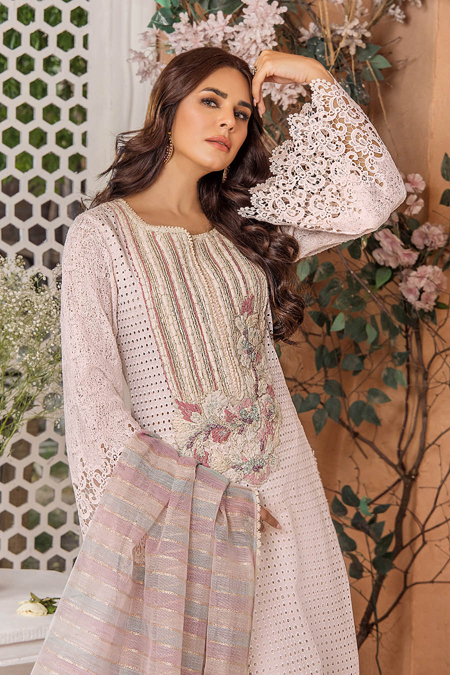 F-174 - Readyade Cotton Chiken Khuda Ameer Outfit - Image 10
