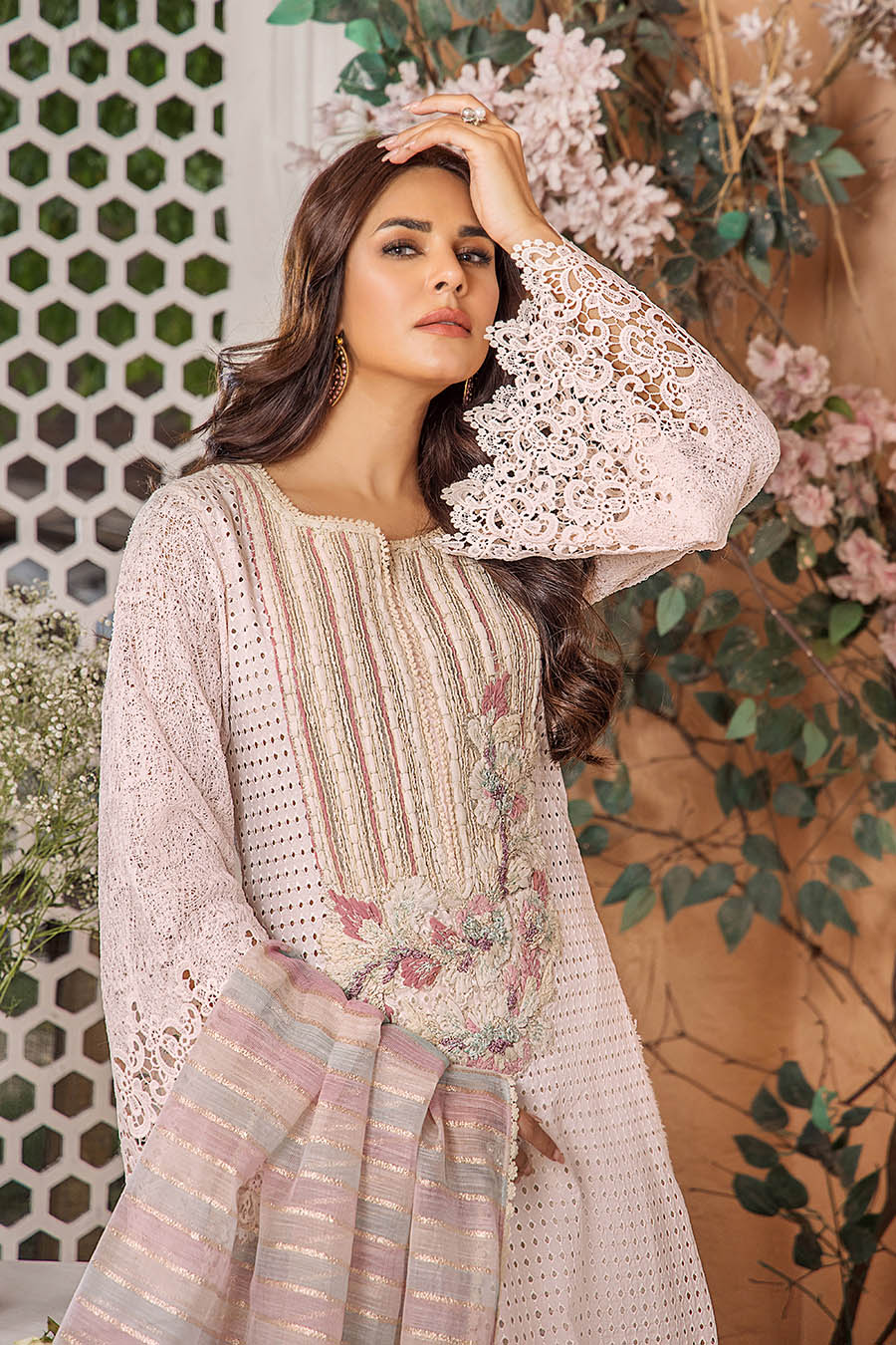 F-174 - Readyade Cotton Chiken Khuda Ameer Outfit - Image 14