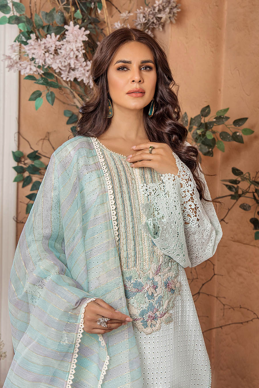 F-174 - Readyade Cotton Chiken Khuda Ameer Outfit - Image 15