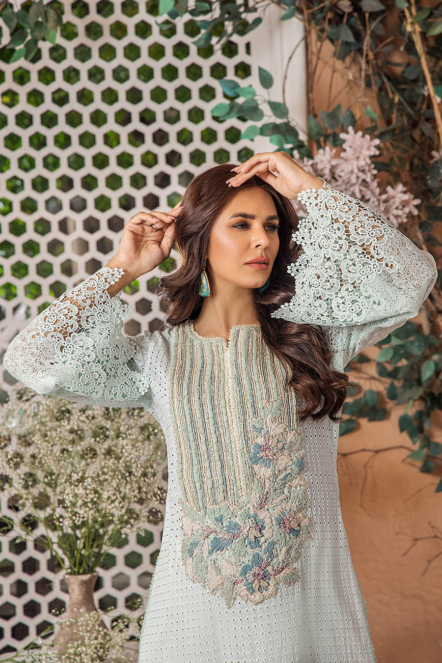 F-174 - Readyade Cotton Chiken Khuda Ameer Outfit - Image 19
