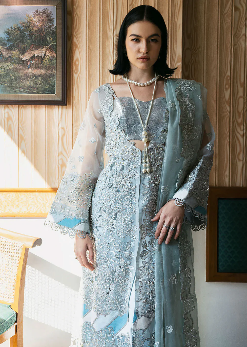 FLR-07-R - Readymade- Fleurie Vol 2 by Saad Shaikh 2024 - Image 3
