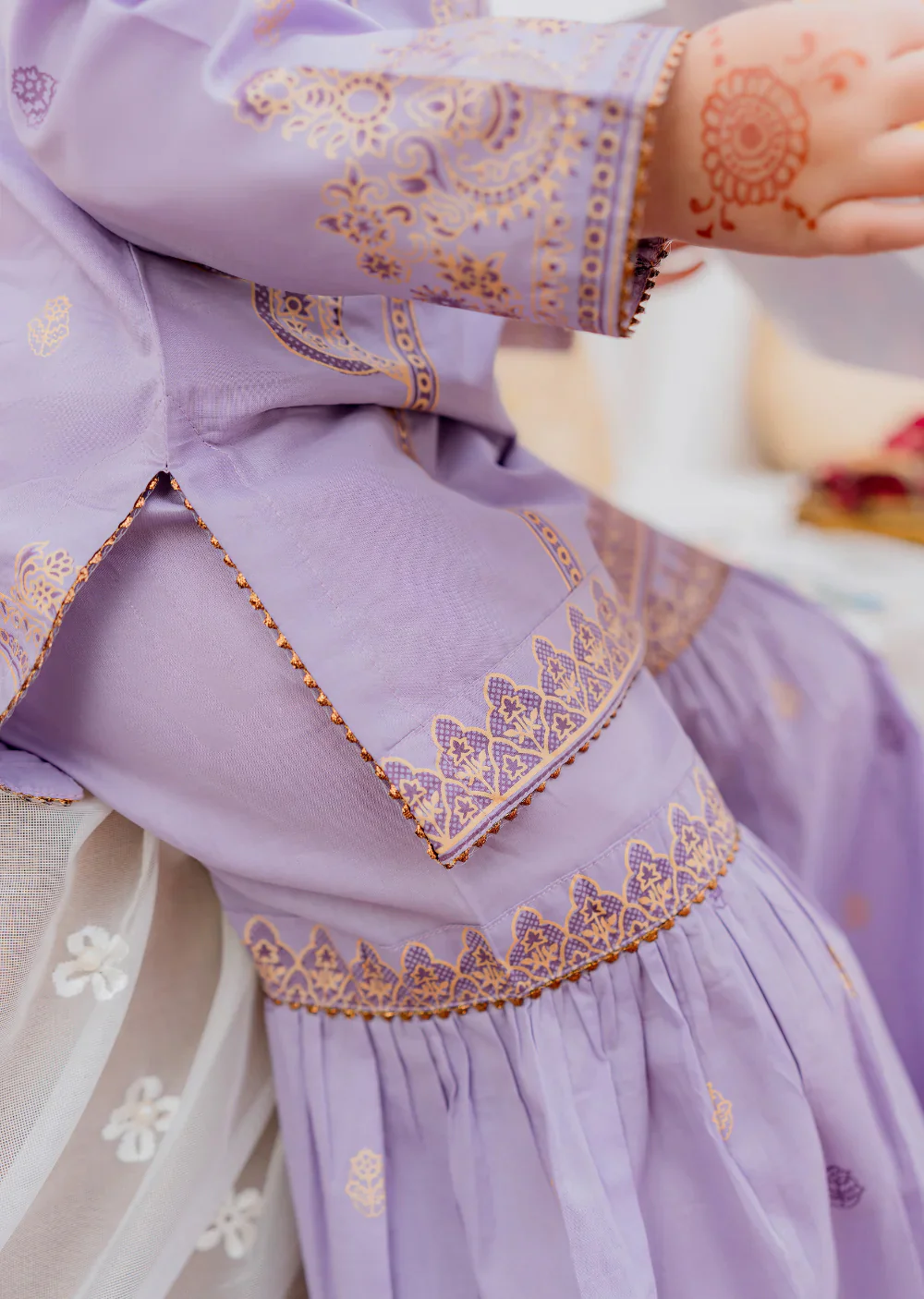FLUER LILAS - Readymade Kids Suit by Garnet 2024 - Image 2