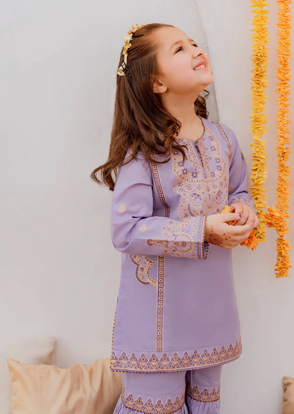FLUER LILAS - Readymade Kids Suit by Garnet 2024 - Image 4