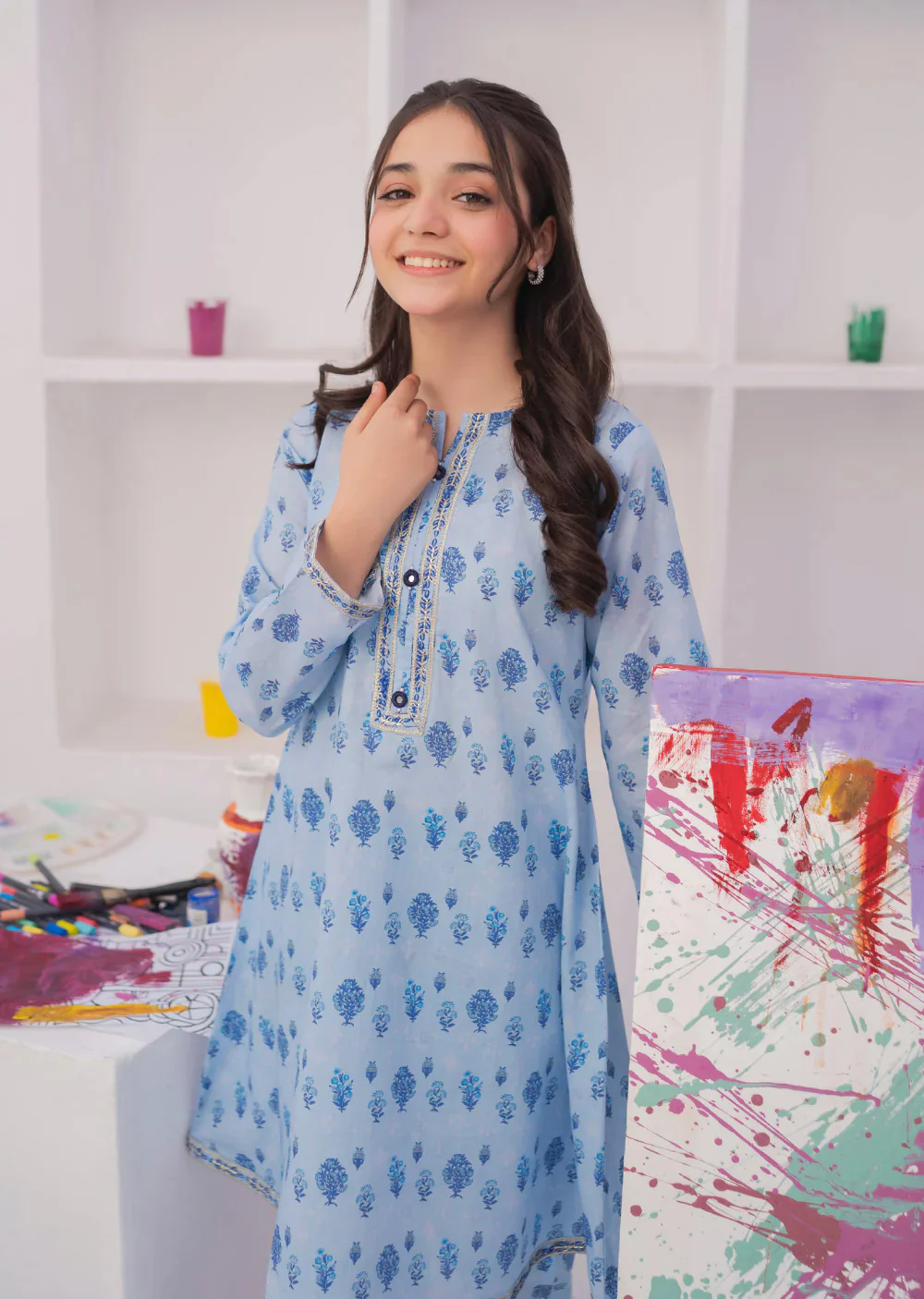 Elsa - Readymade Kids Suit by Garnet 2024 - Image 2