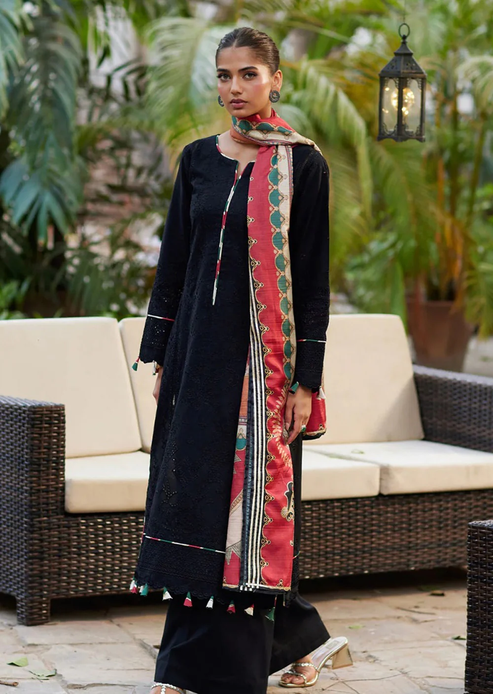 GC-06 - Solene - Ready Made Gulaal Chikankaari Lawn Collection 2025