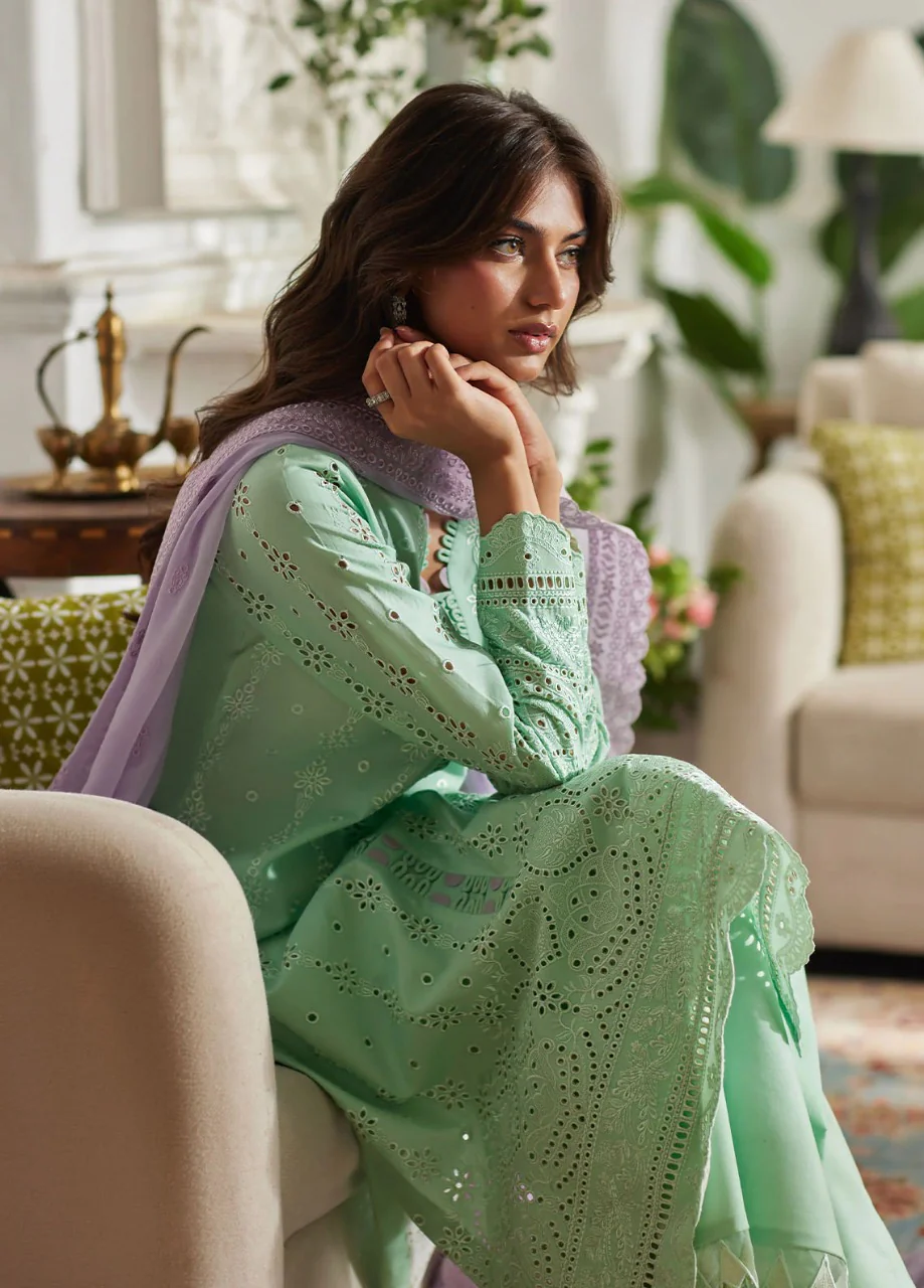 GC-07 - Alira - Ready Made Gulaal Chikankaari Lawn Collection 2025 - Image 3