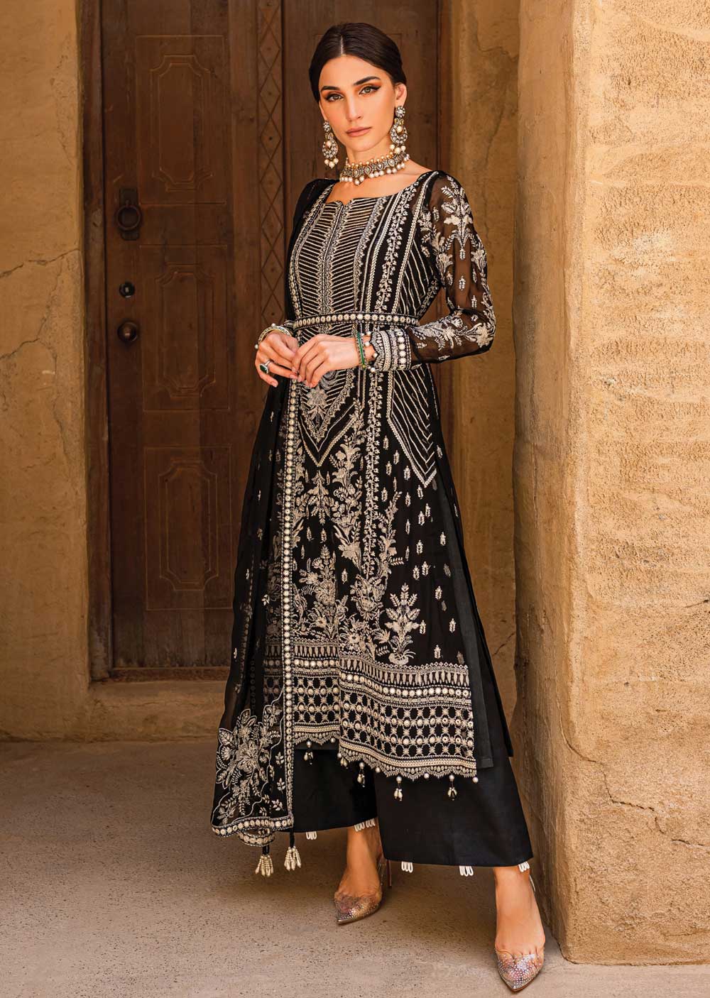 GLM-07 - Sohpia - Unstitched - Gulaal Embroidered Chiffon Collection 2022 - Image 3