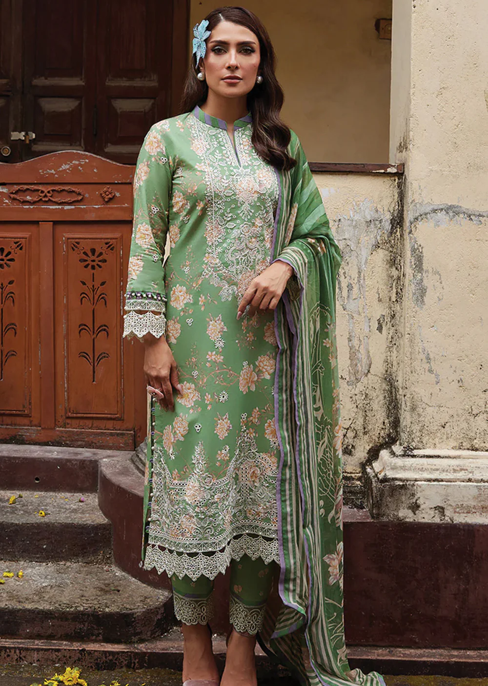 GLSFT-06 - Nora - Gulaal Saffira Lawn Collection 2025
